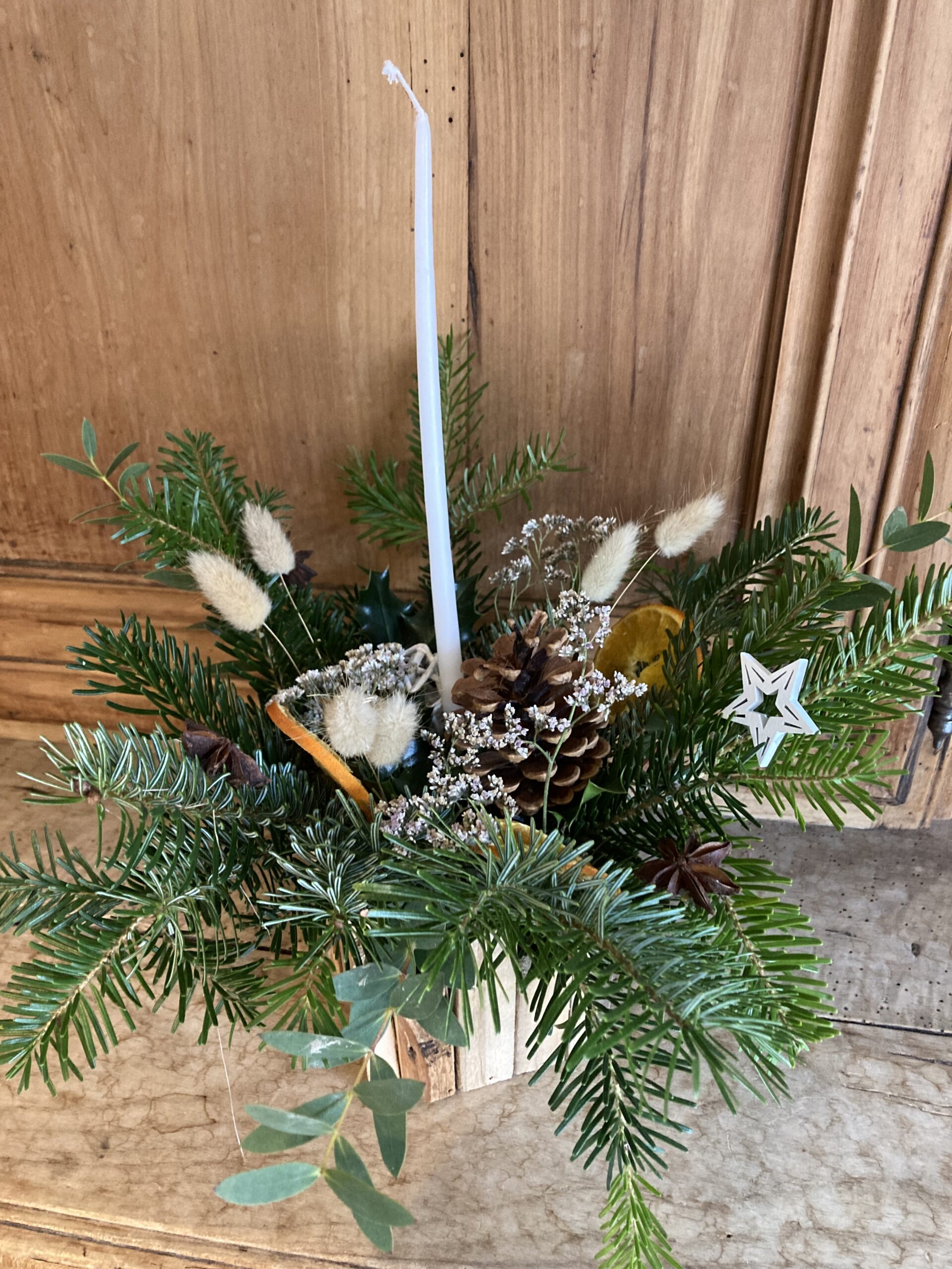 centre de table sec seul